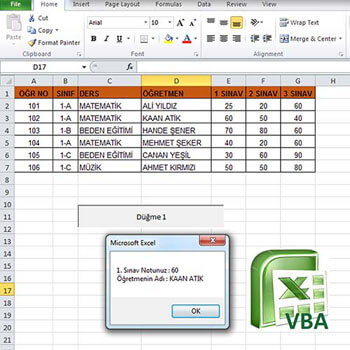 Excel ile Visual Basic Makro Programlama Video Eğitimi
